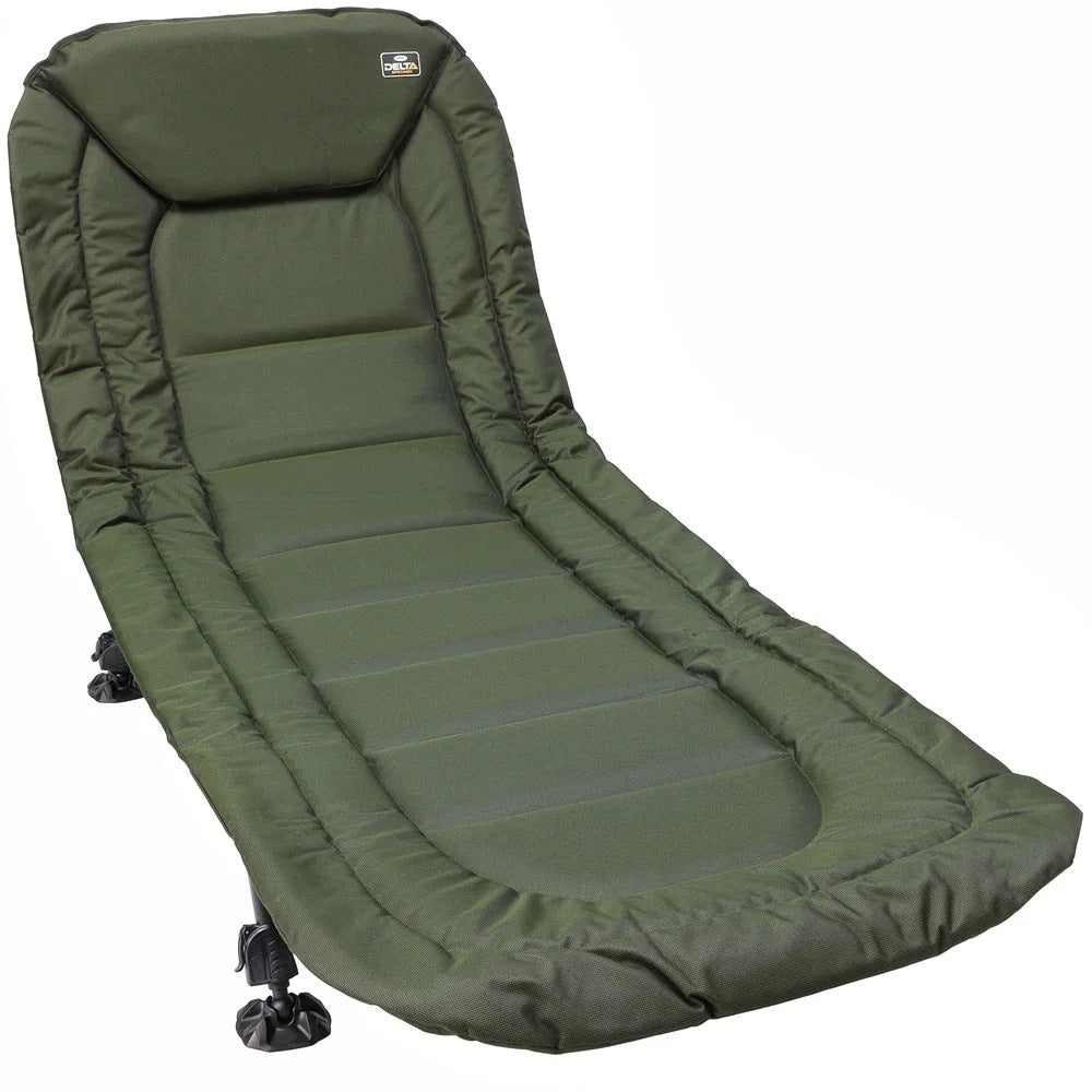 Fishing bed with pillow NGT XPR Specimen 6 legs 160Kg