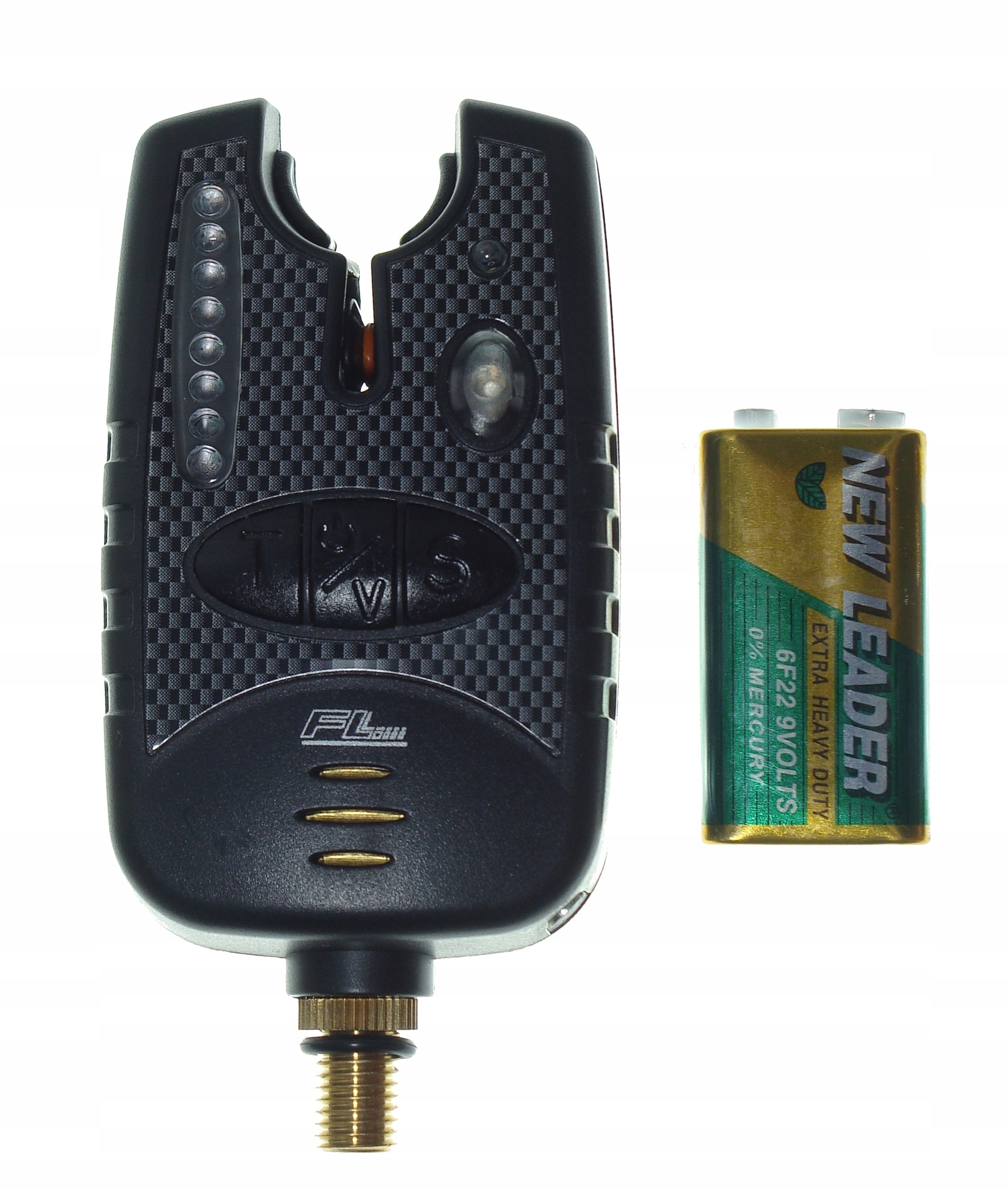 Fishing bite alarm electronic line of diodes FL ground carp