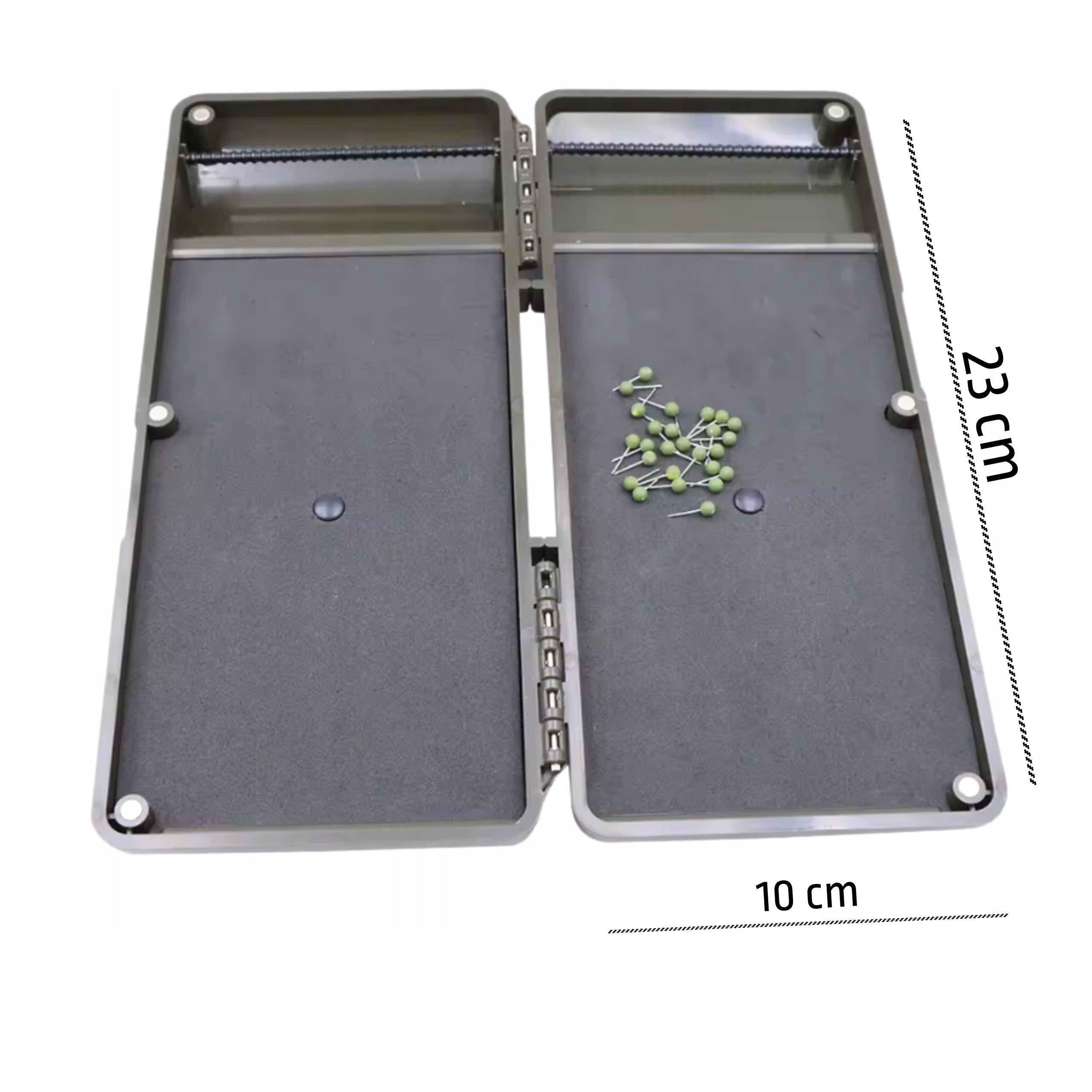 Fishing box for rigs rig box magnetic solid double-sided 23x10 Packaging status original