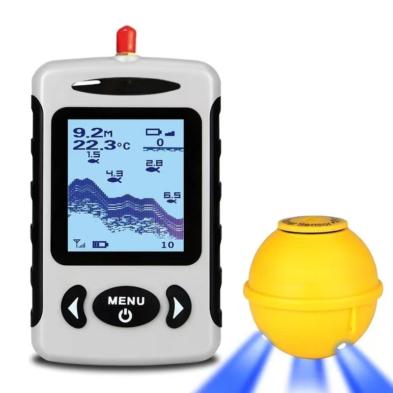 Fishing echo sounder sonar Lucky FFW718 fish detection, range up to 183 m