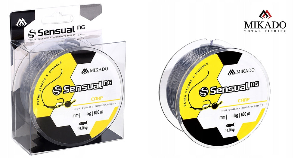 Fishing line MIKADO Sensual N.G. Carp 0,26 600m 6,91kg Brand Mikado