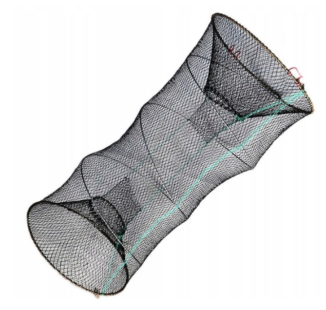 Fishing net for crabs crayfish lobster fish folding solid 80 x 60 cm
