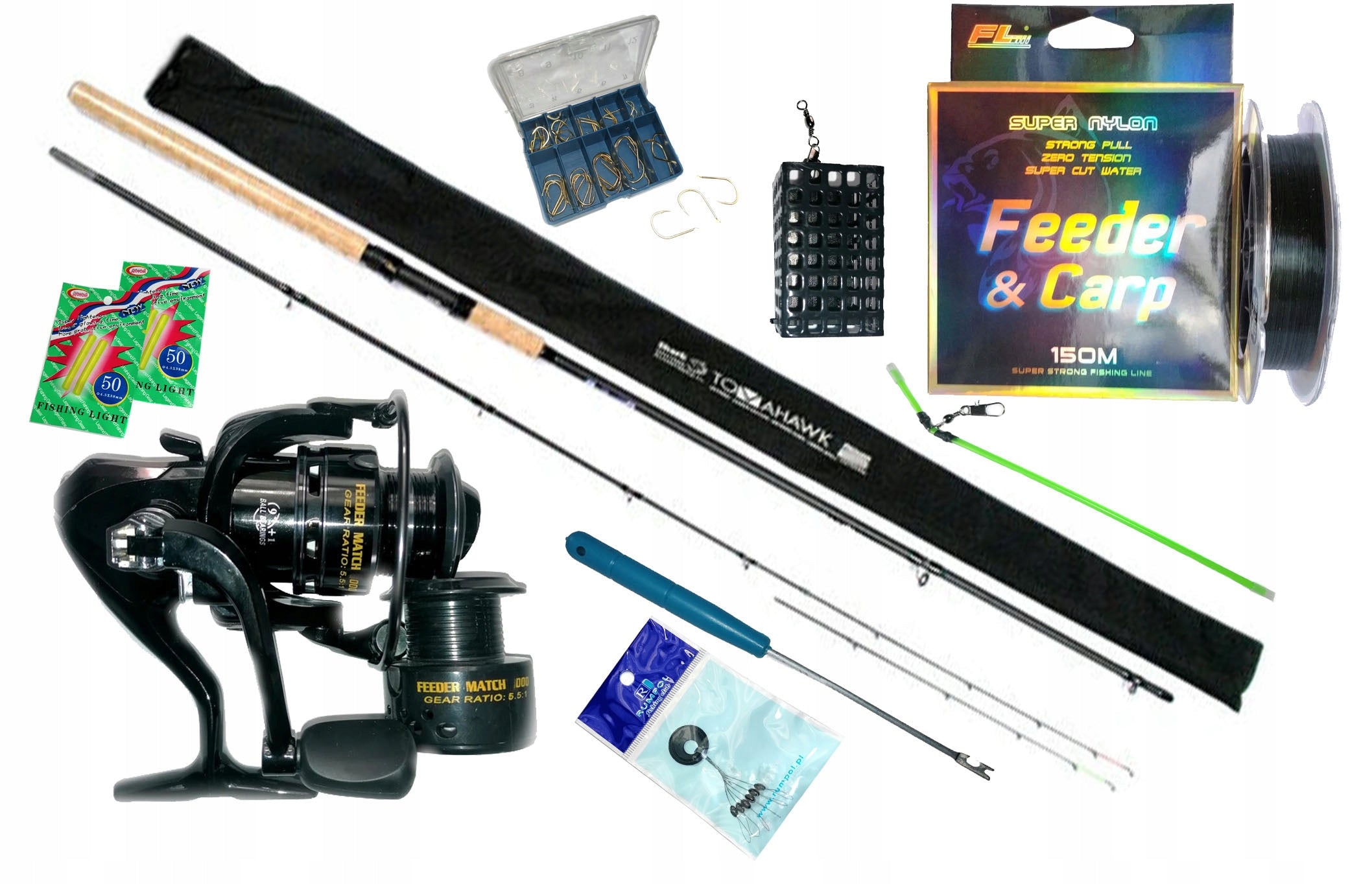 Fishing set PICKER FISHING ROD REEL GRUNT!!!