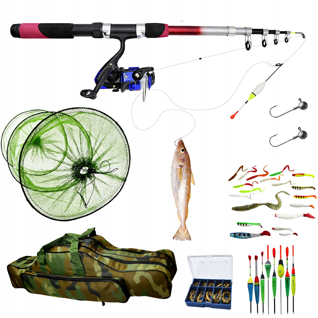 Fishing set READY for fishing ARMED for beginners SUPER