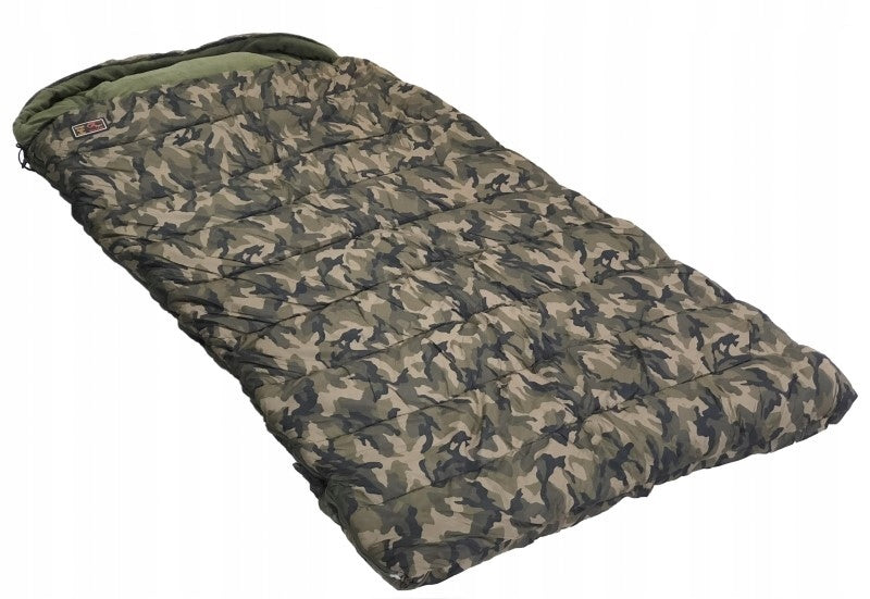 Fishing sleeping bag HOOGAN CAMO 5 SEASON Micropolar Quattro-tex ZFISH Brand Zfish
