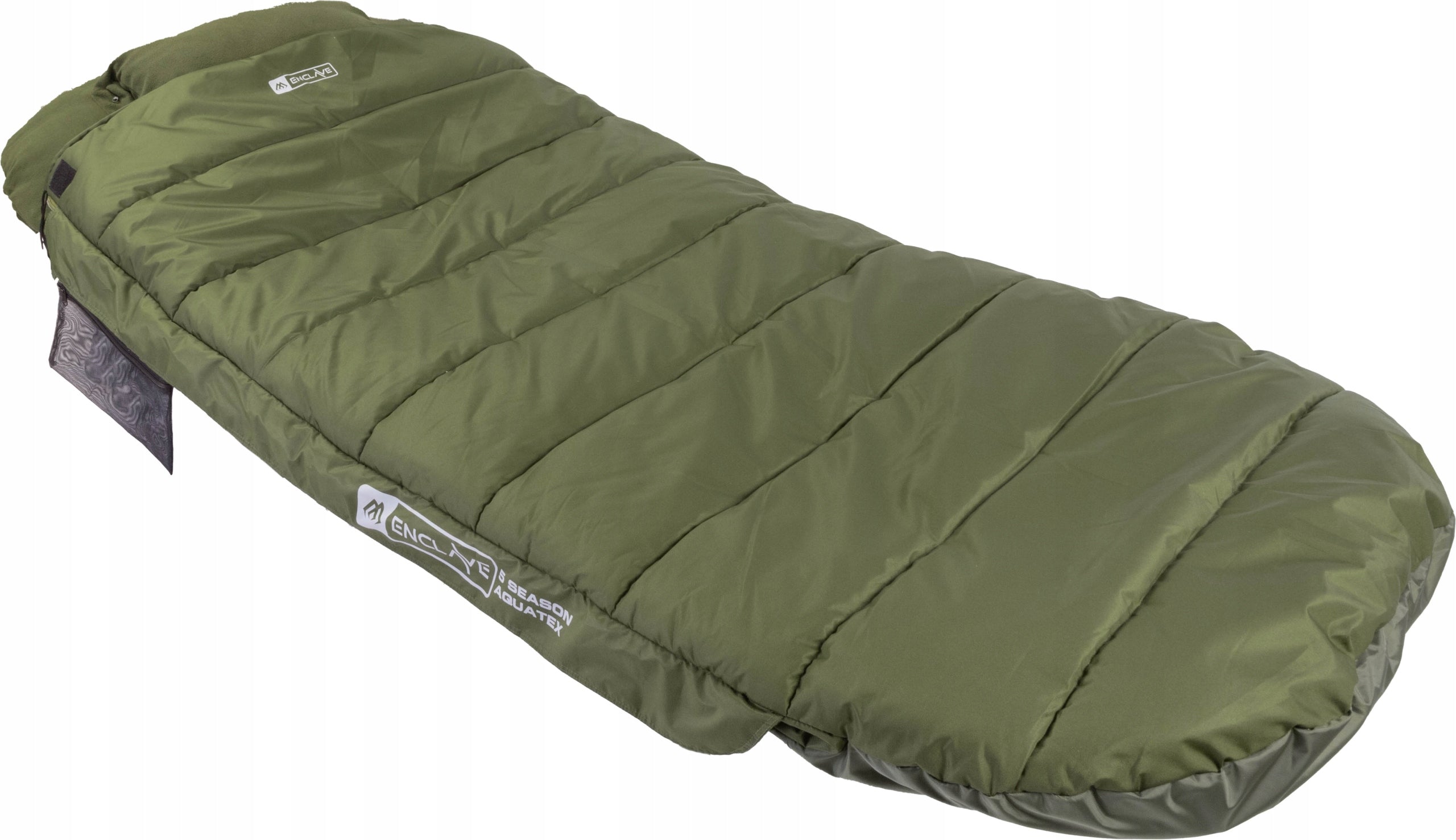 Fishing sleeping bag Mikado Enclave 5 SEASON AQUATEX 5 Seasonal Packaging status original