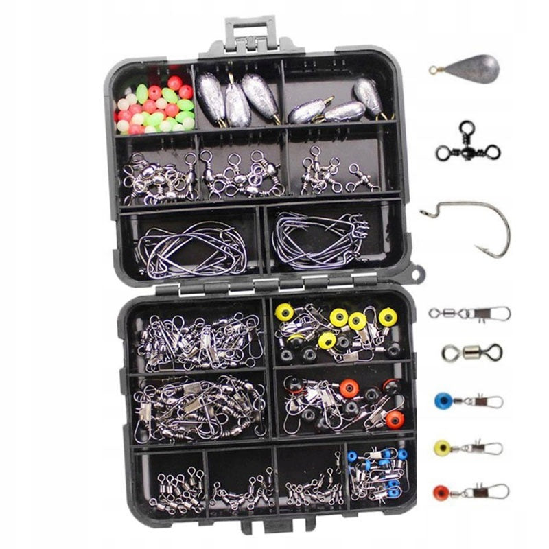 Fishing tackle set, carp fishing tackle, accessories