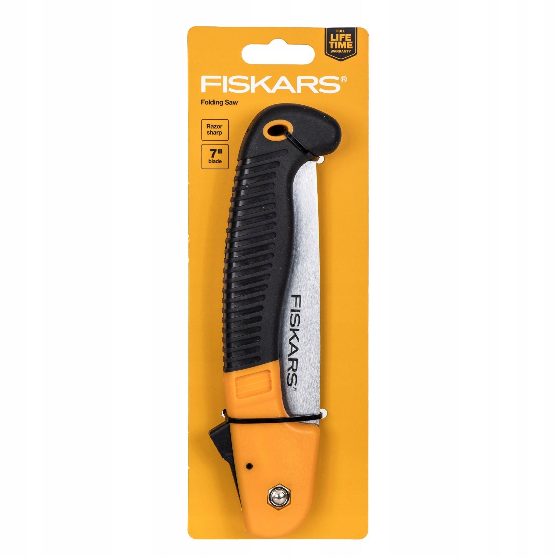 Fiskars Hand Saw for Wood Branches Folding Saw 7" 9368 03-059023 Manufacturer code 03-059023