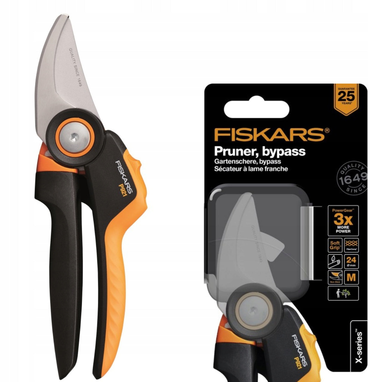 Fiskars X-series M P921 Garden scissor cutter 1057173 Manufacturer code 1057173
