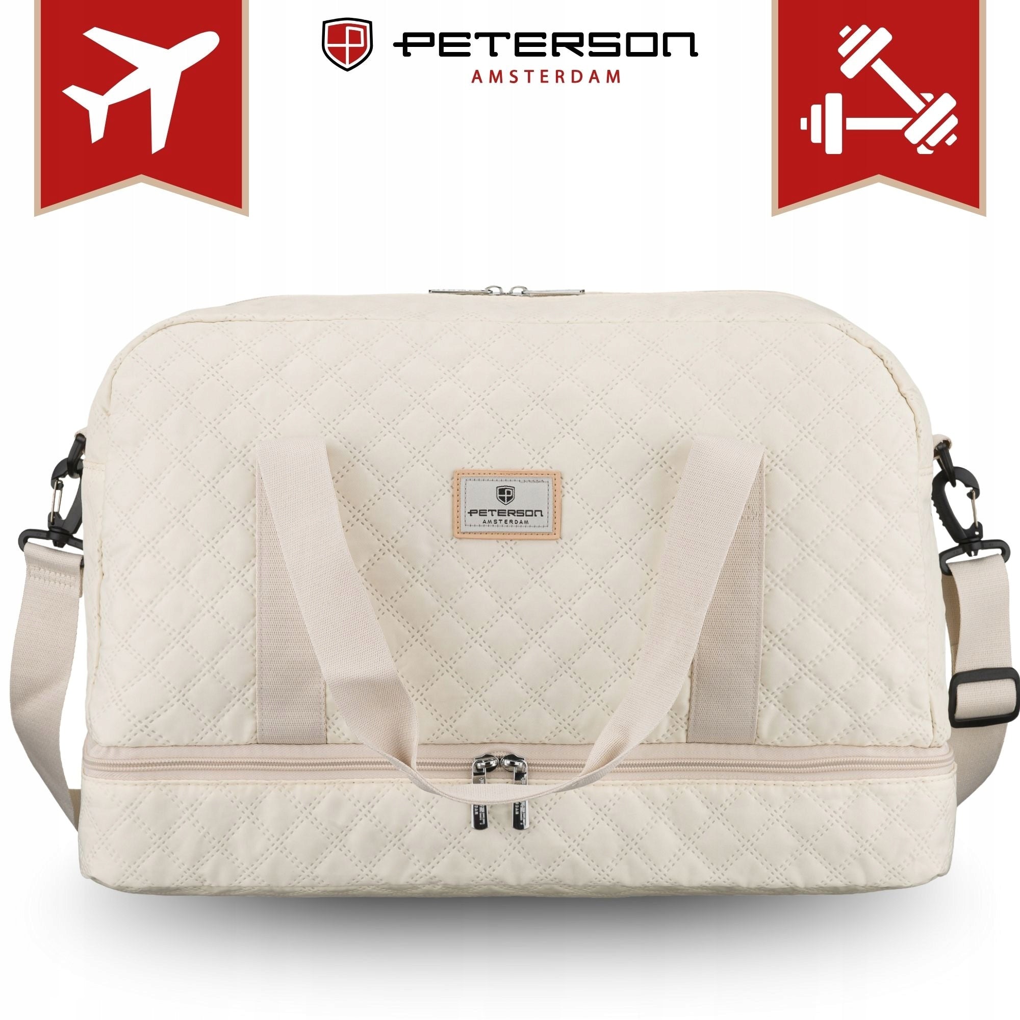 Fitness Training Bag Sports for Women's Gym Shoulder Peterson Brand Peterson