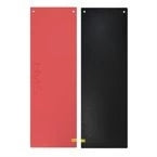Fitness mat HMS club with holes MFK03 Red-Black