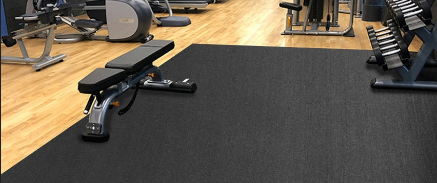 Fitness sports mat made of rubber granules Gym Trainer RUBBER 10 mm Brand Regupol