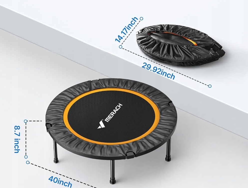 Fitness trampoline Merach 2420B1 100 cm Packaging status original