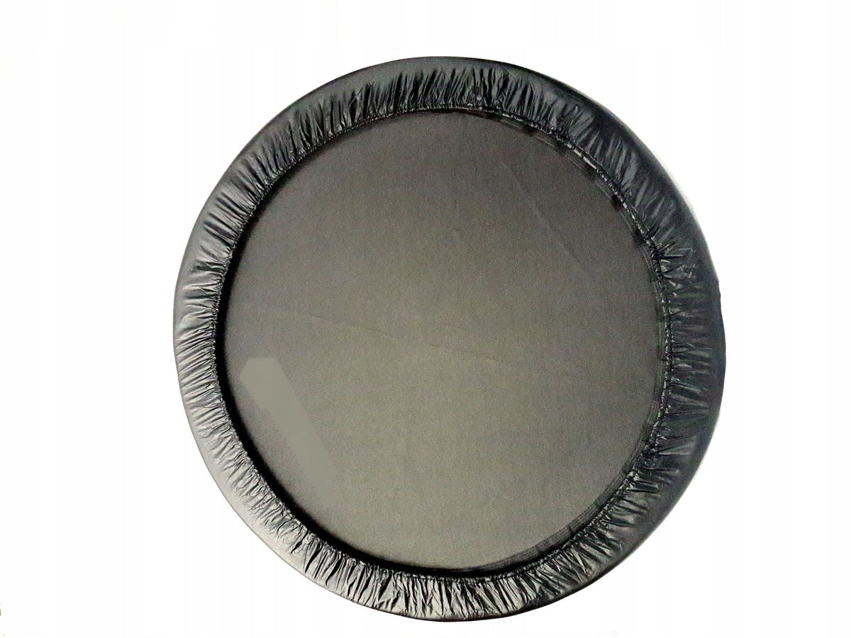 Fitness trampoline with a diameter of 120 cm on 40 strong, wide rubbers.