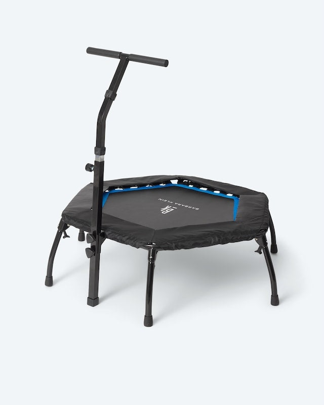 Fitness trampoline with handle Hexagonal Home folding up to 150 kg-112cm Brand BK Barbara Klein