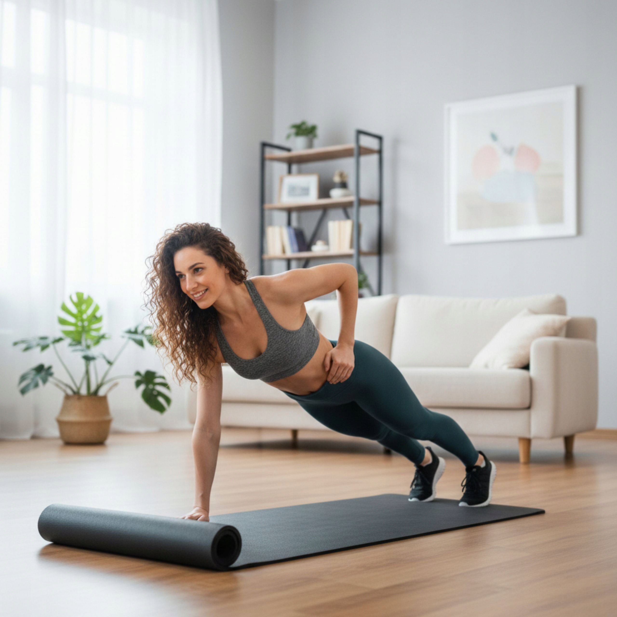Fitness yoga exercise mat gymnastic NBR thick black 180x60x1,5cm EAN (GTIN) 5902273247852