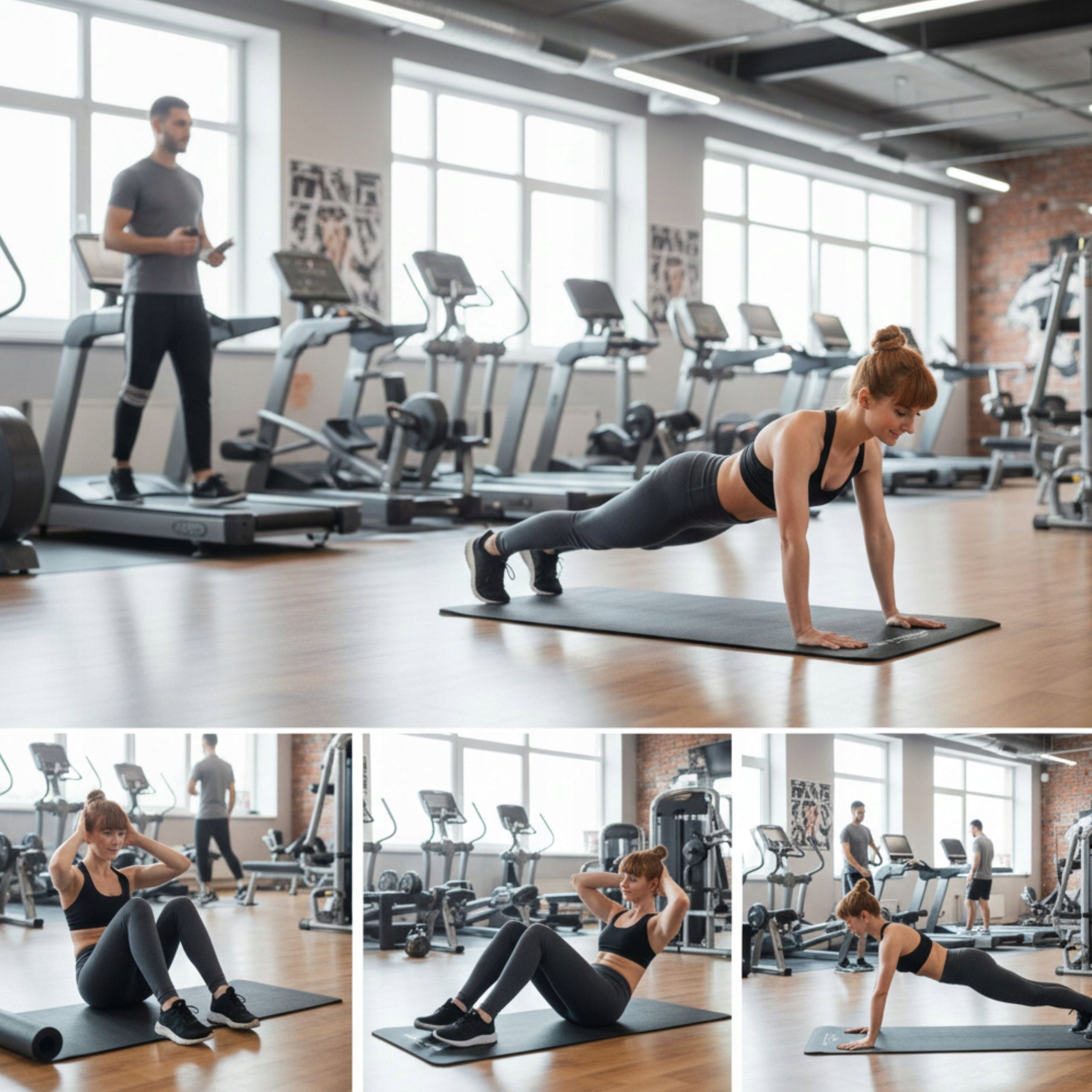 Fitness yoga exercise mat gymnastic NBR thick black 180x60x1,5cm Manufacturer code 9861