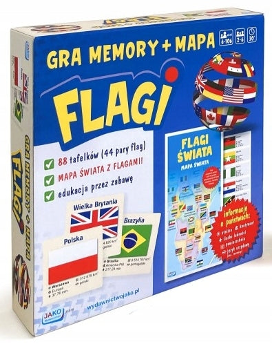 Flags. Memory game