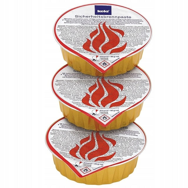 Flammable fondue paste 3 pcs.