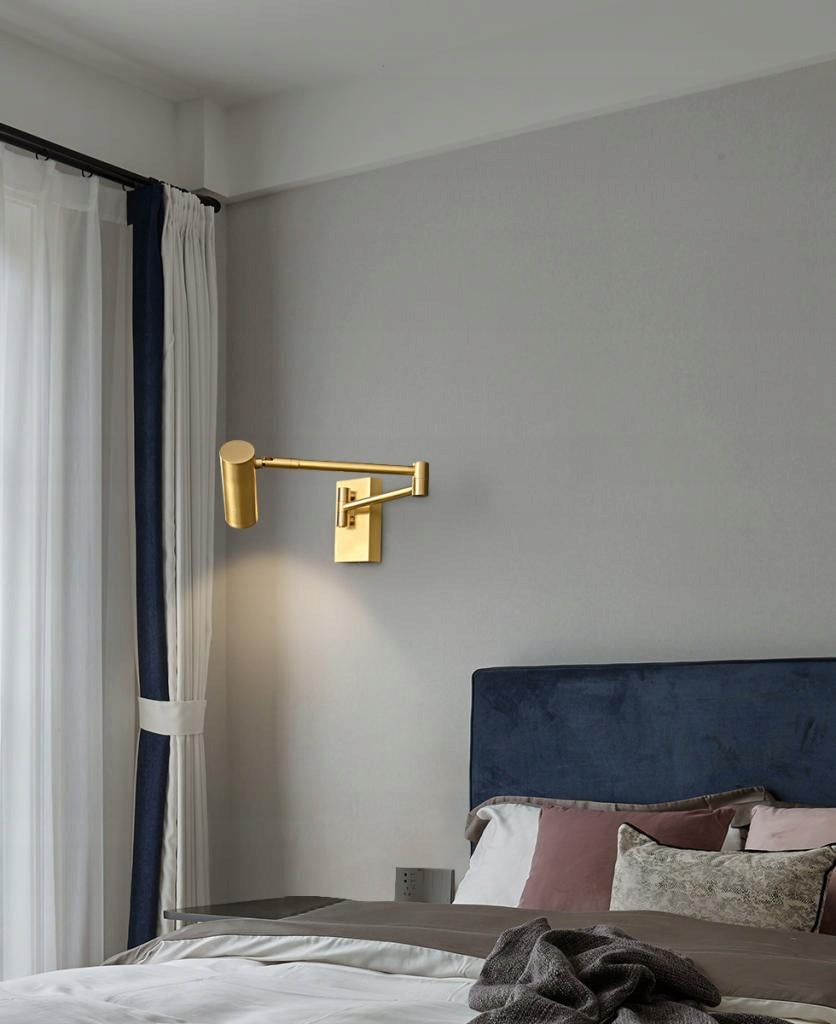 Flex - wall lamp 57 cm adjustable LED 6W modern gold Manufacturer code FLX-W-H65-02