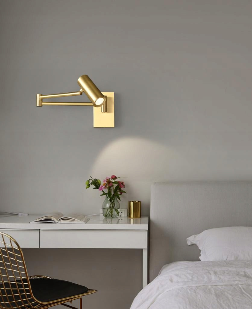 Flex - wall lamp 57 cm adjustable LED 6W modern gold Packaging status original