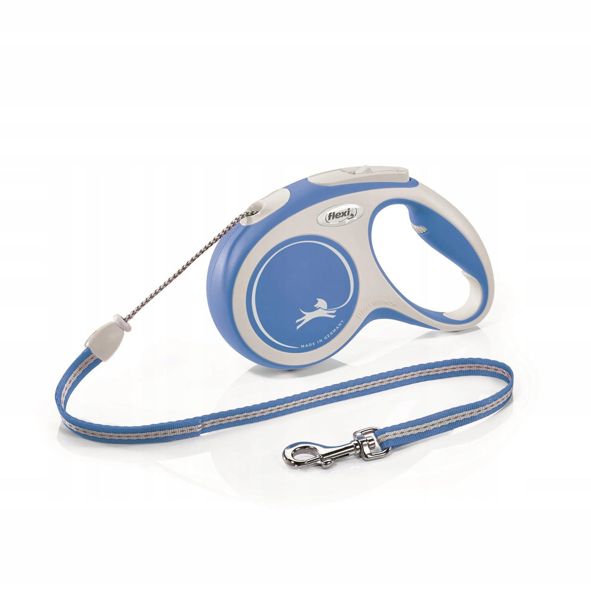 Flexi New Comfort Dog Leash Automatic Rope M 5m/20kg Sky