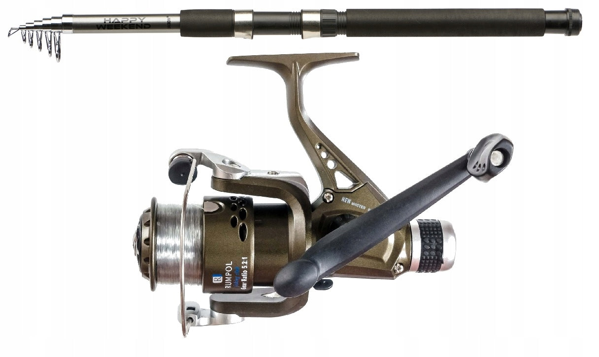 Float Fishing Kit Telescopic Fishing Rod Jaxon Reel