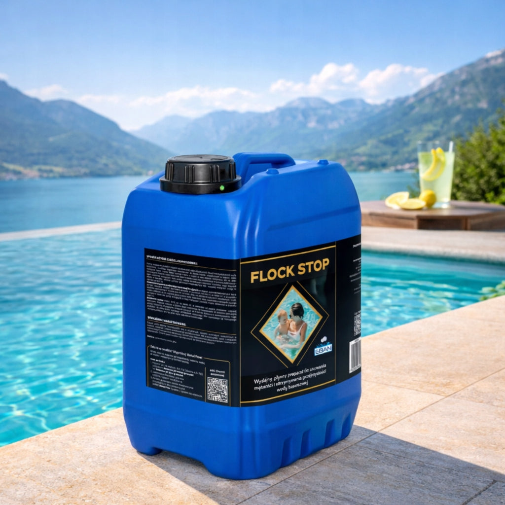 Flockstop Liquid Coagulant Crystalline Water Removes Turbidity 5l Product form liquid
