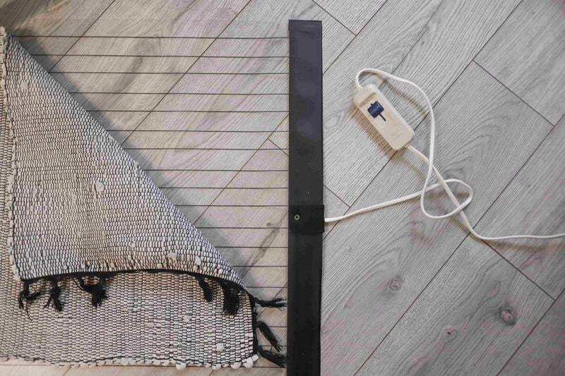 Floor Heater Heating Mat Under Carpet 100x60 cm 200W INFRARED Packaging status original
