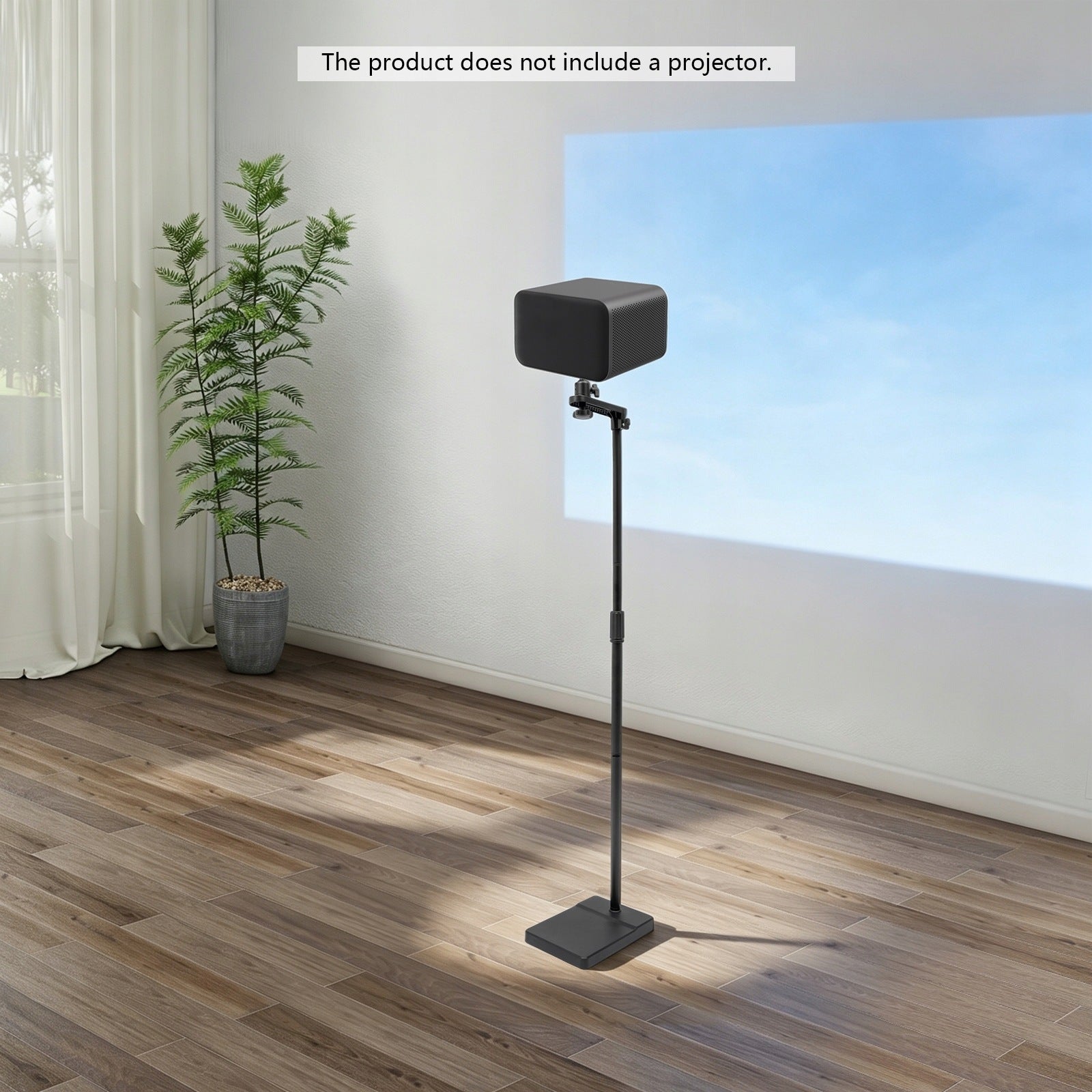Floor Projector Stand 360° Swivel Adjustable Height 122-154cm Universal Packaging status original