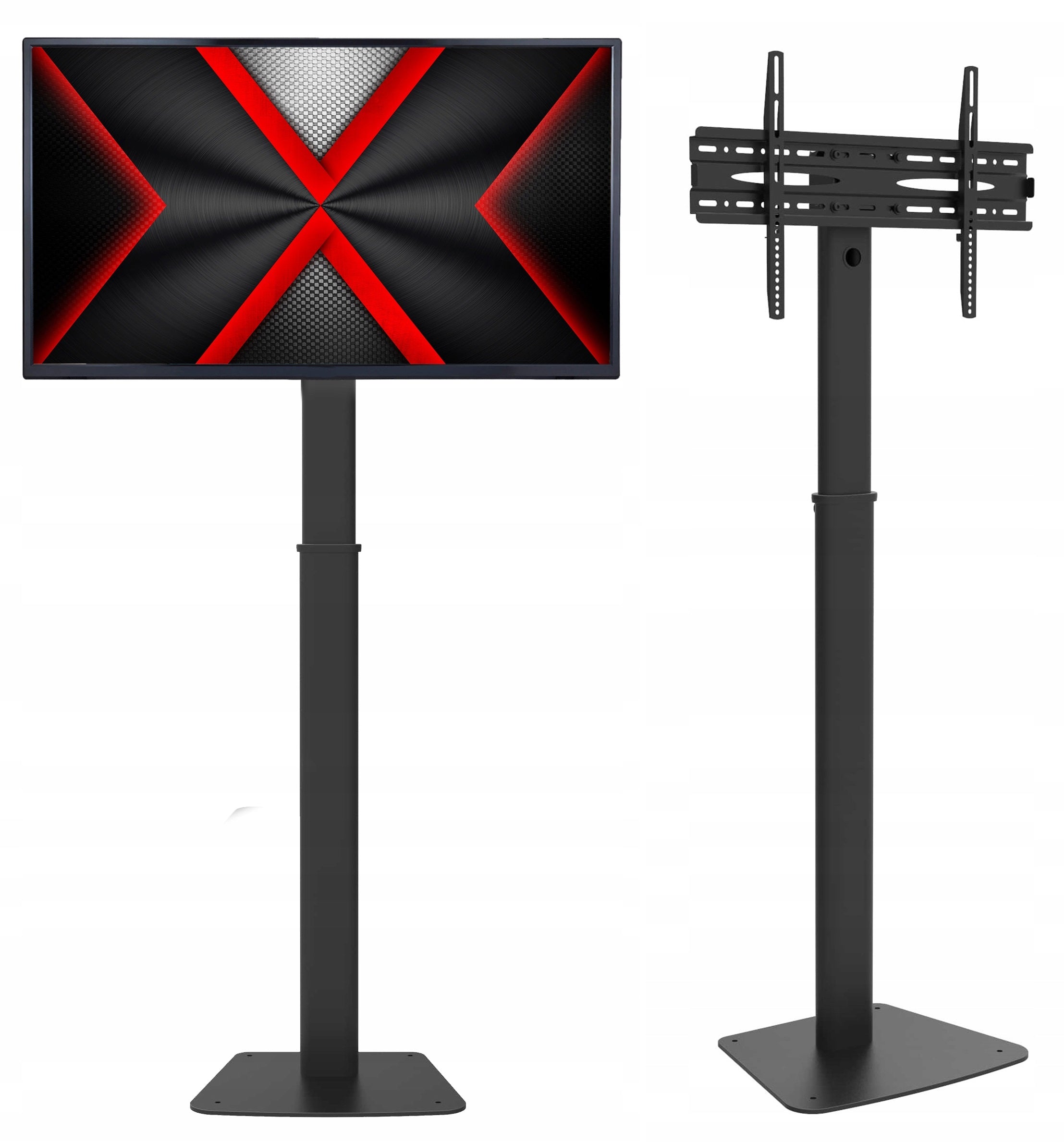 Floor TV Stand for TV STAND 32-75 Height Adjustment