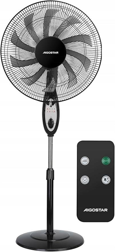 Floor fan Aigostar Elsie black Manufacturer code B30101KH3
