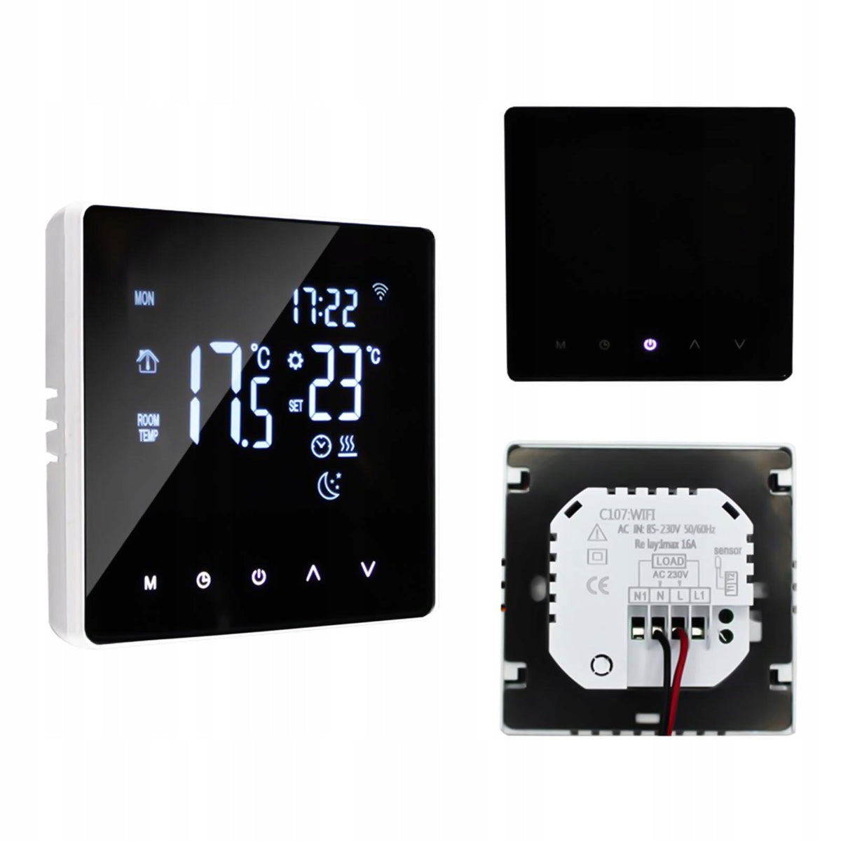 Floor heating WiFi Smart Thermostat 16A - Biały