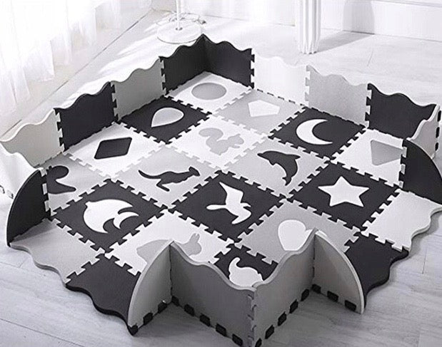 Foam Mat Educational Puzzle for Kids Floor Mat Thick Large 36pcs Brand Active Hobby