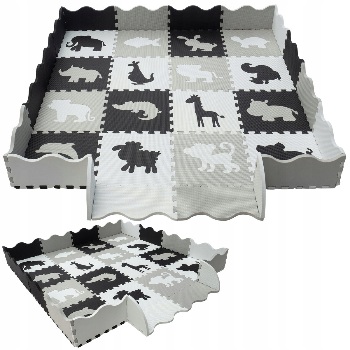 Foam Mat Educational Puzzle for Kids Floor Mat Thick Large 36pcs