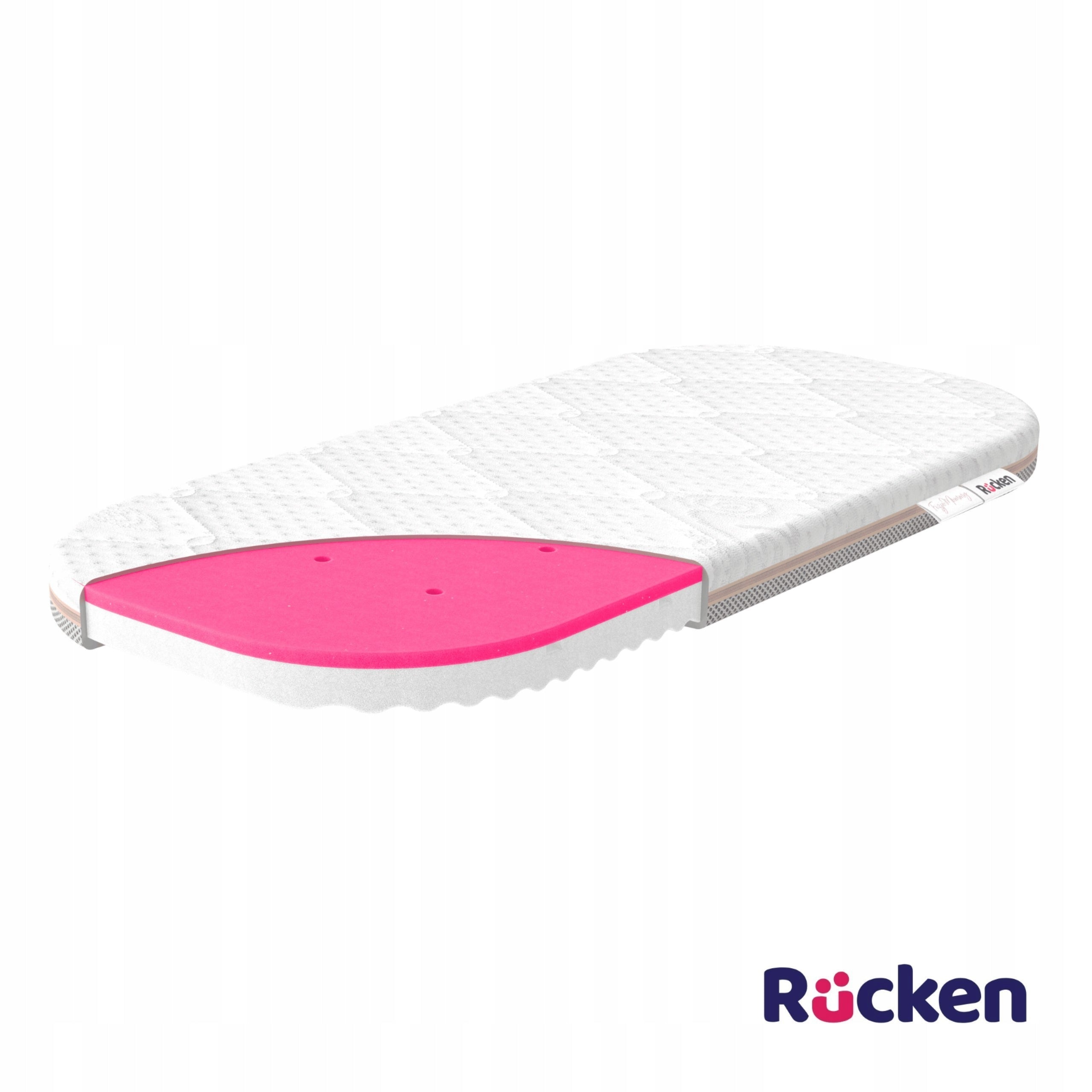 Foam Mattress for Chicco Baby Hug 5in1 79x39 FizjoMommy PREMIUM H2 H3 Packaging status original