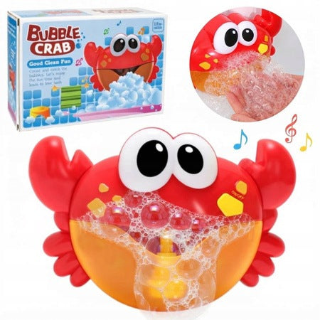 Foam generator crab red baby bath machine soap bubbles