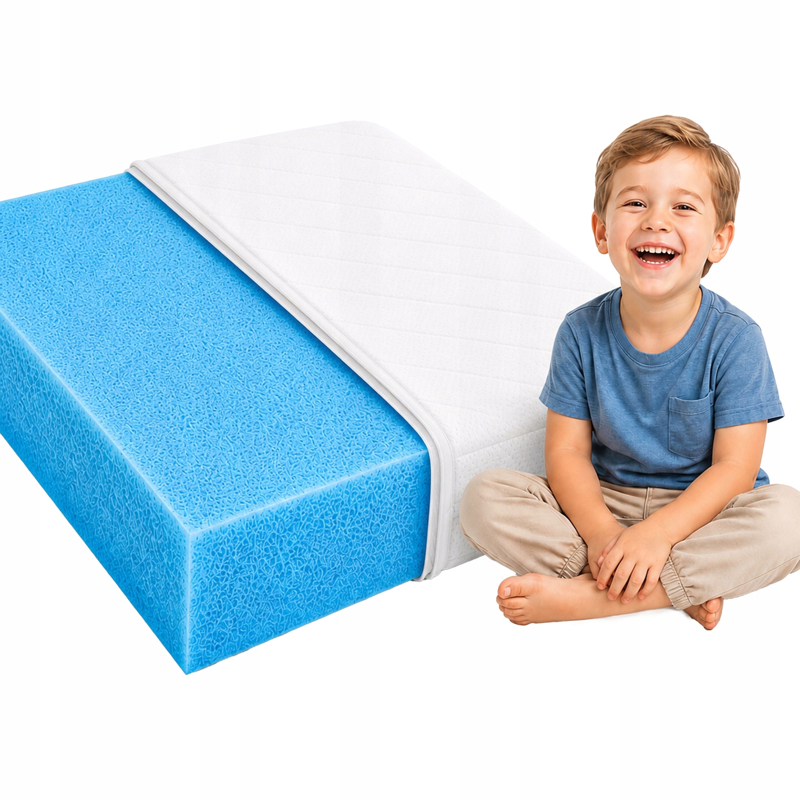 Foam mattress 60X180 soft children's anti-allergic breathable 11cm