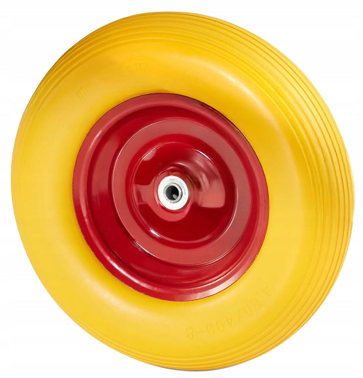 Foam wheel for wheelbarrow 4.00-8 FULL PU polyurethane diameter 40cm
