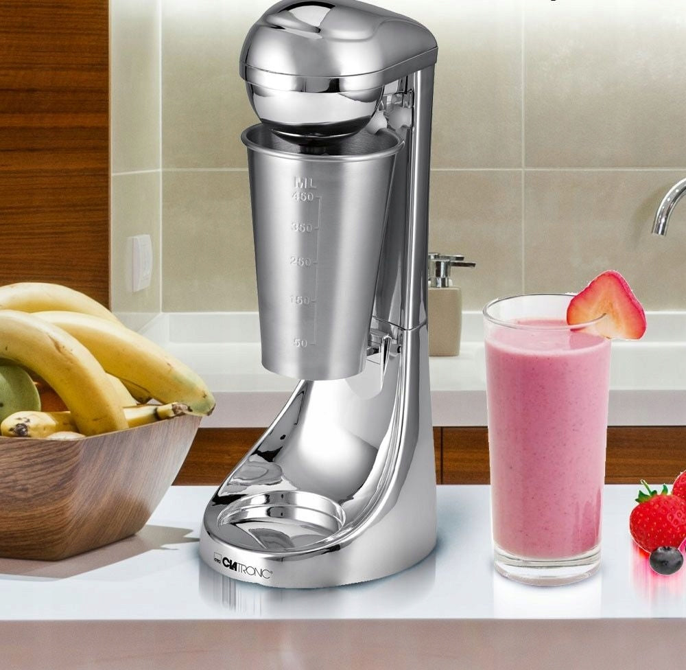 Foamer BAR MIXER MILKSHAKER COCKTAILER 3in1 COCKTAILS MILK PROTEIN Manufacturer code Clatronic 263585
