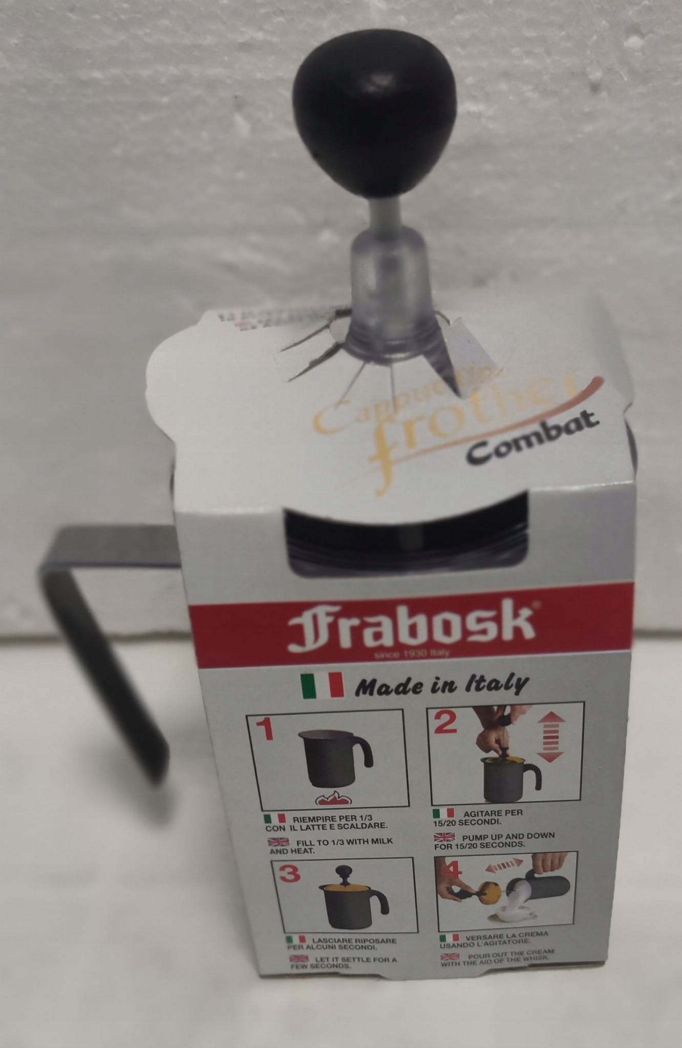 Foamer FRABOSK Combat 3 TZ Dominant color silver/gray