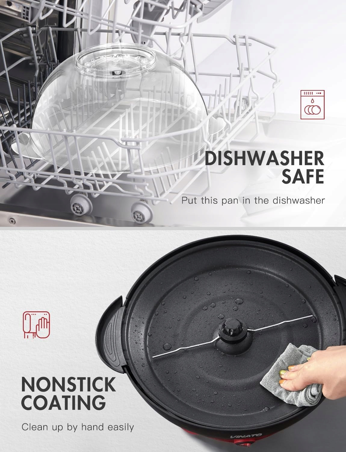 Fohere RH-906 POPCORN MAKER WITH LID 800 W 5,5 L Manufacturer code 5904031880356