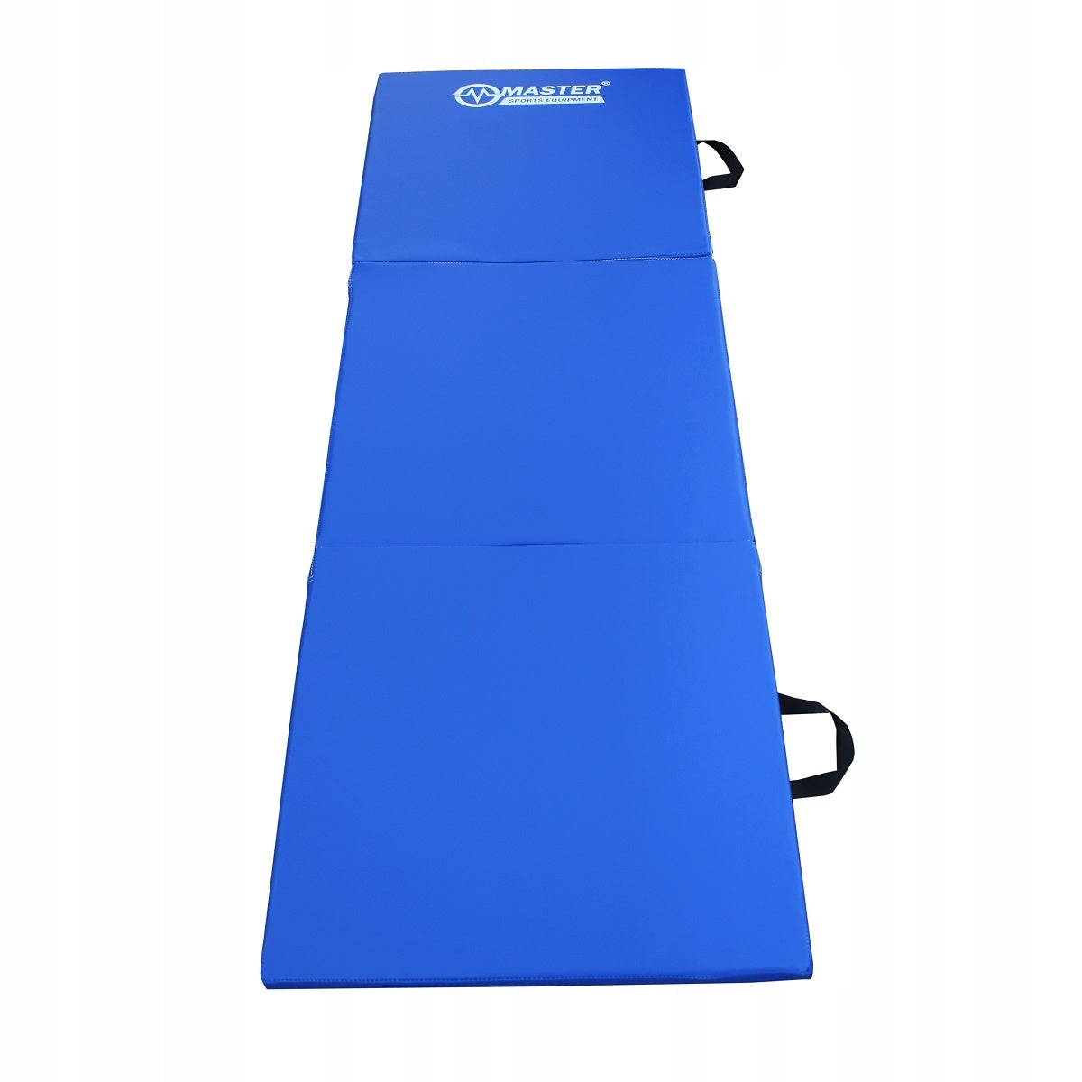 Folding 3-Part Gymnastic Mat MASTER 180 x 60 x 3,5 cm Color blue