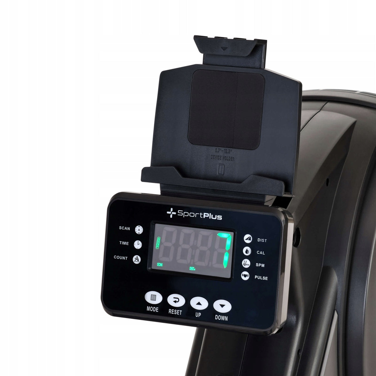Folding Air Rowing Machine SportPlus 8 Resistance Levels up to 150 kg 200 cm Unfolded product height 91 cm