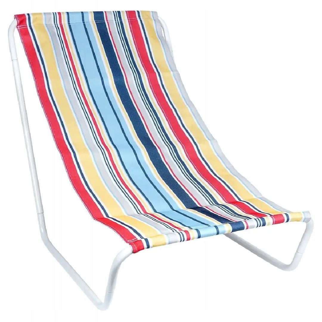 Folding Beach Lounger Garden Camping Hiking Multicolored EAN (GTIN) 5904316470647