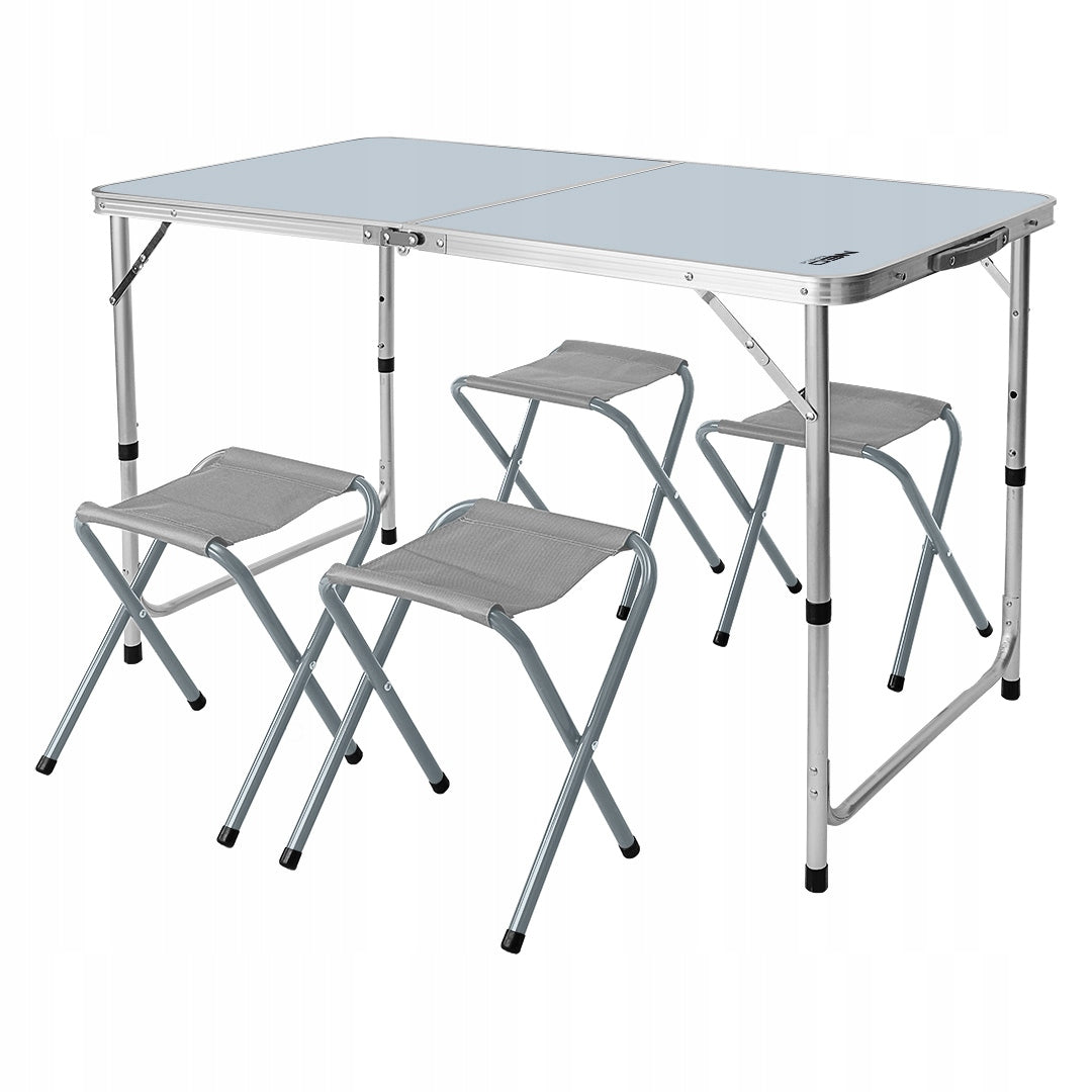 Folding Camping Hiking Table 4 NEO Chairs
