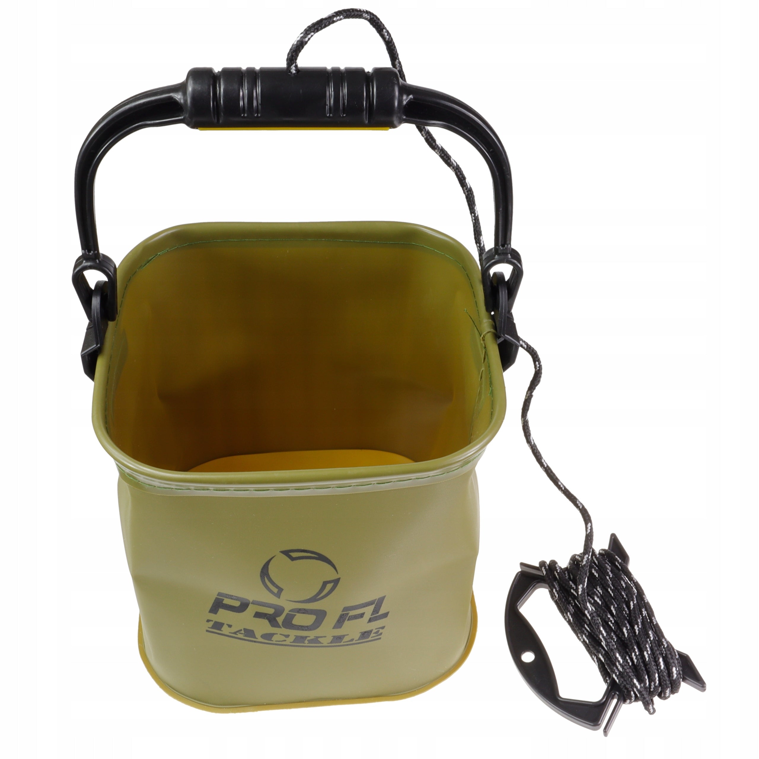 Folding FISHING BUCKET, CARP 5L WATER SCOOPING Bucket, BAITS