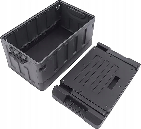 Folding Fishing Box With Seat - Camping Organizer Camping 2in1 Packaging status original