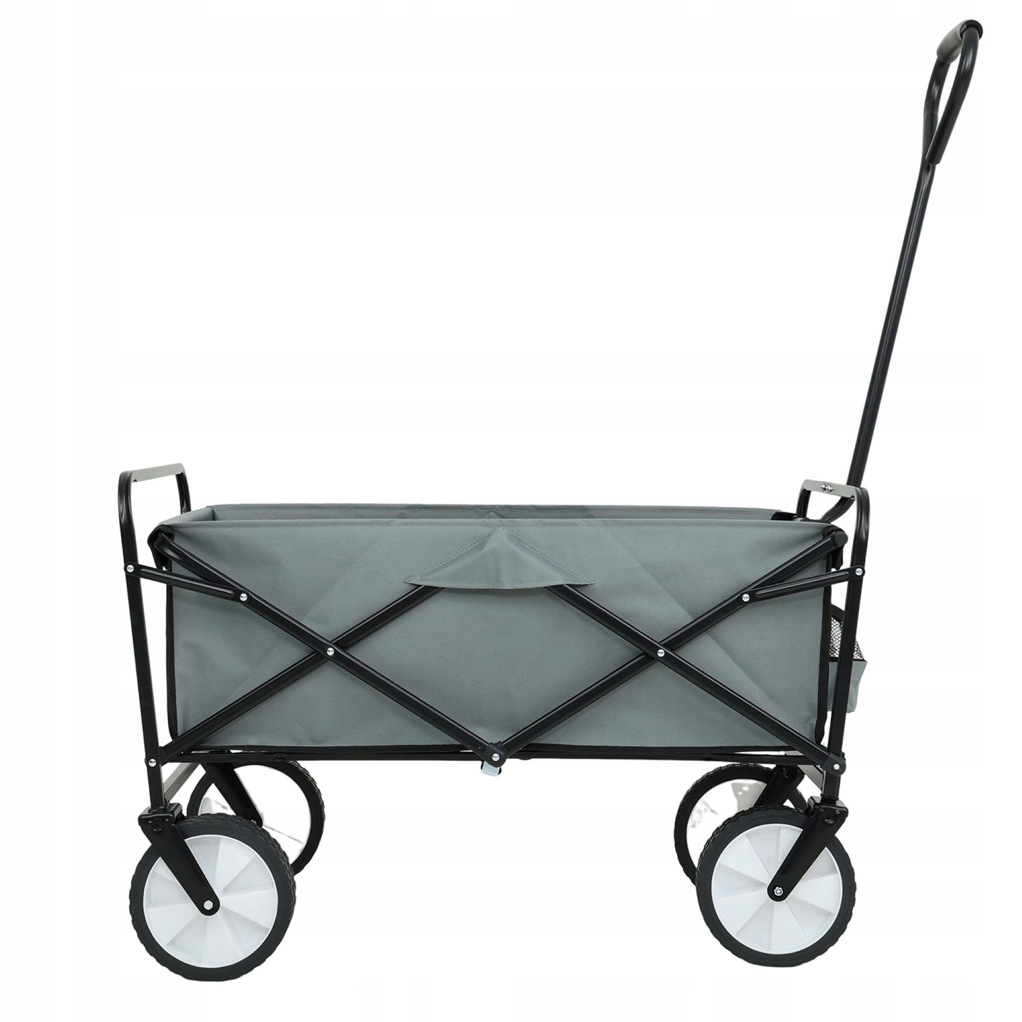 Folding Hiking Beach Cart with Platic Wheels Large 145L Grey Manufacturer code WOZTURTYRSSZAR