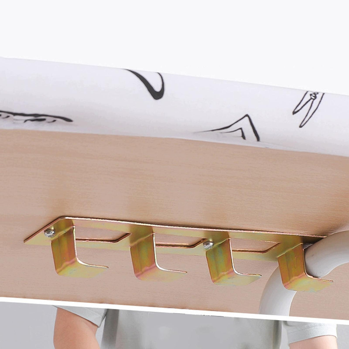 Folding Ironing Board Cover with Iron Rest for Laundry Room 36inch Brand no brand